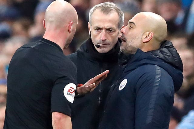 Pep Guardiola is concerned about the number of VAR controversies in the Premier League (martin Rickett/PA)