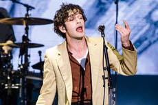 Matty Healy apologises for controversial behaviour and pledges to ‘do better’ during The 1975 concert