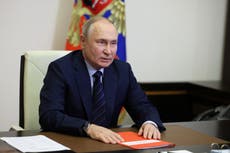 Ukraine-Russia war - live: Putin ‘may use sea mines to attack civilian ships and blame Kyiv’