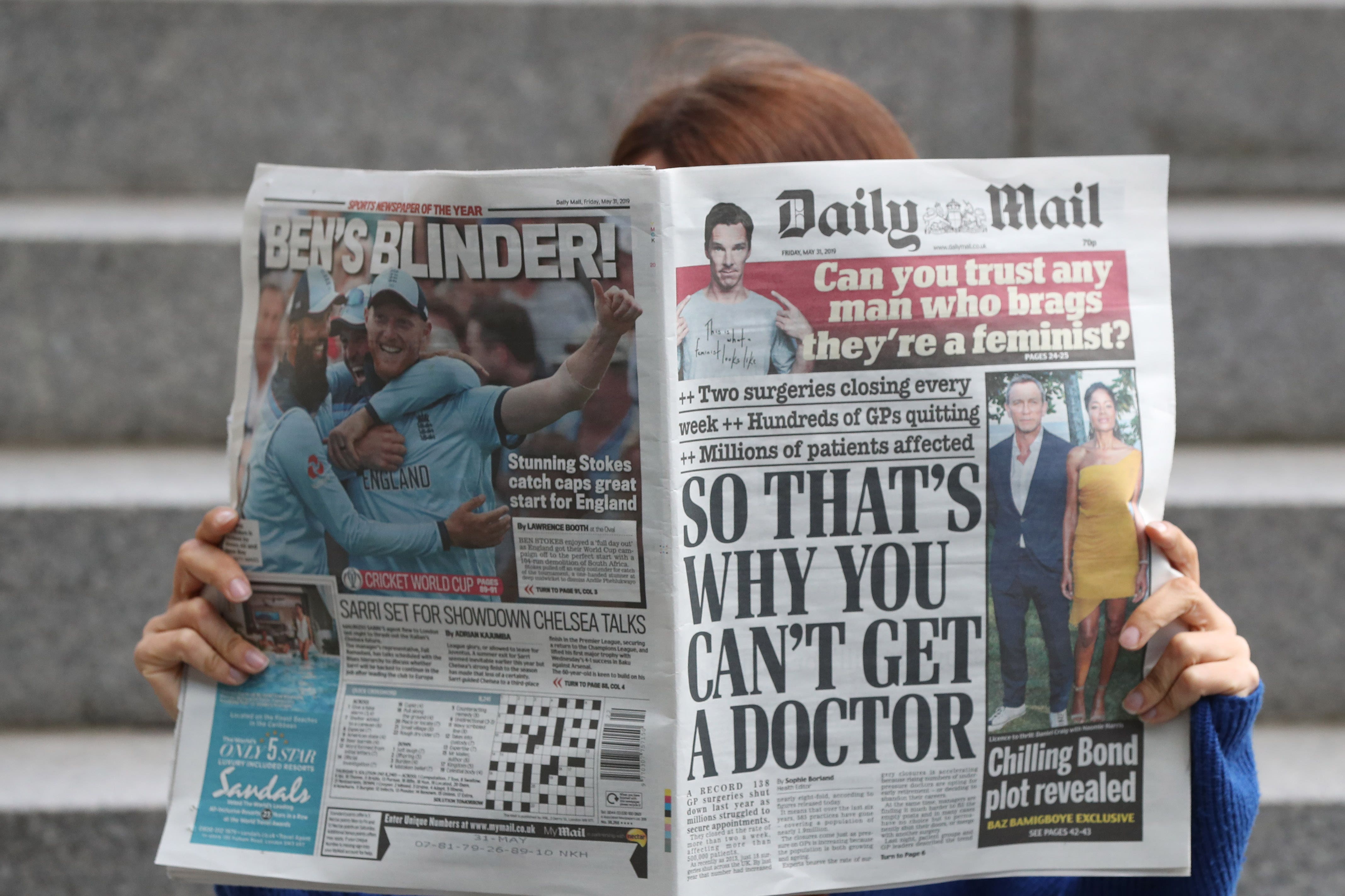 Sun and Daily Mail publishers propose combining newspaper printing  operations | The Independent