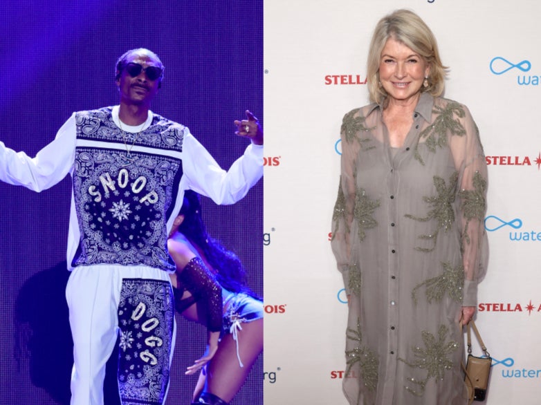 Snoop Dogg applauds Martha Stewart's Sports Illustrated Swimsuit cover photo