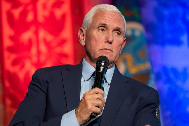 <p>Mike Pence has refused to endorse Donald Trump </p>
