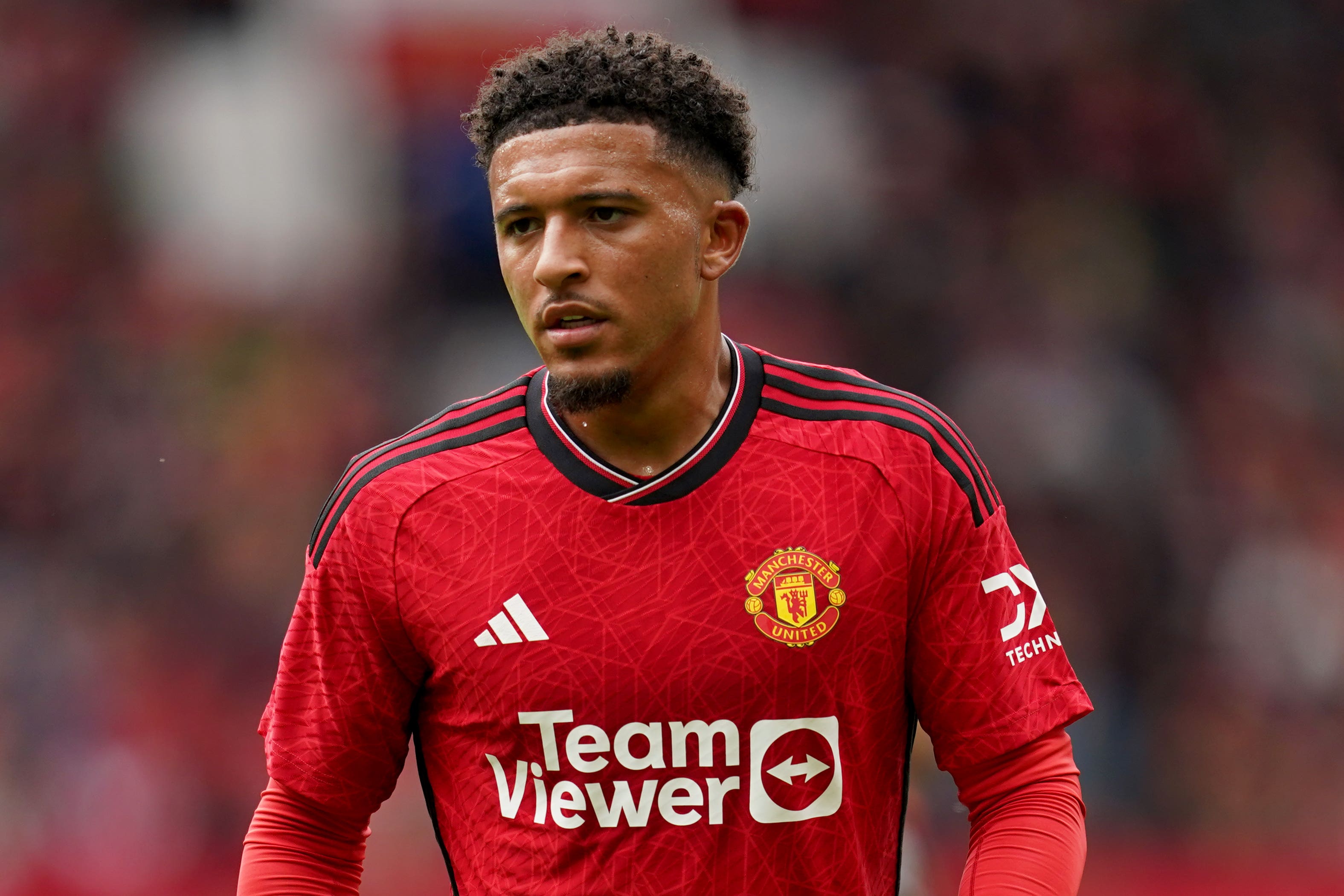 <p>Manchester United’s Jadon Sancho</p>