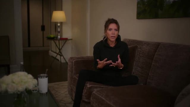 <p>Victoria Beckham recounts terrifying kidnapping threats she received after giving birth to Brooklyn.</p>