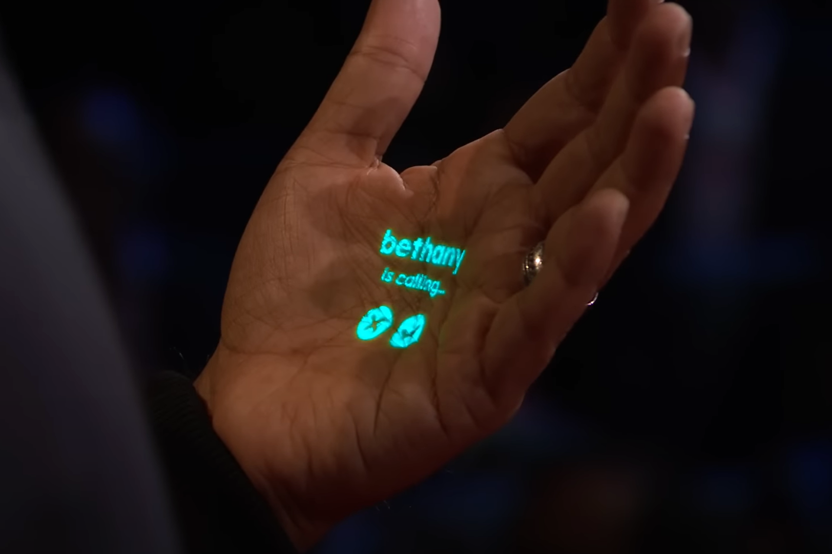 Humane’s AI Pin projects lasers onto any surface, offering artificial intelligence in the palm of your hand