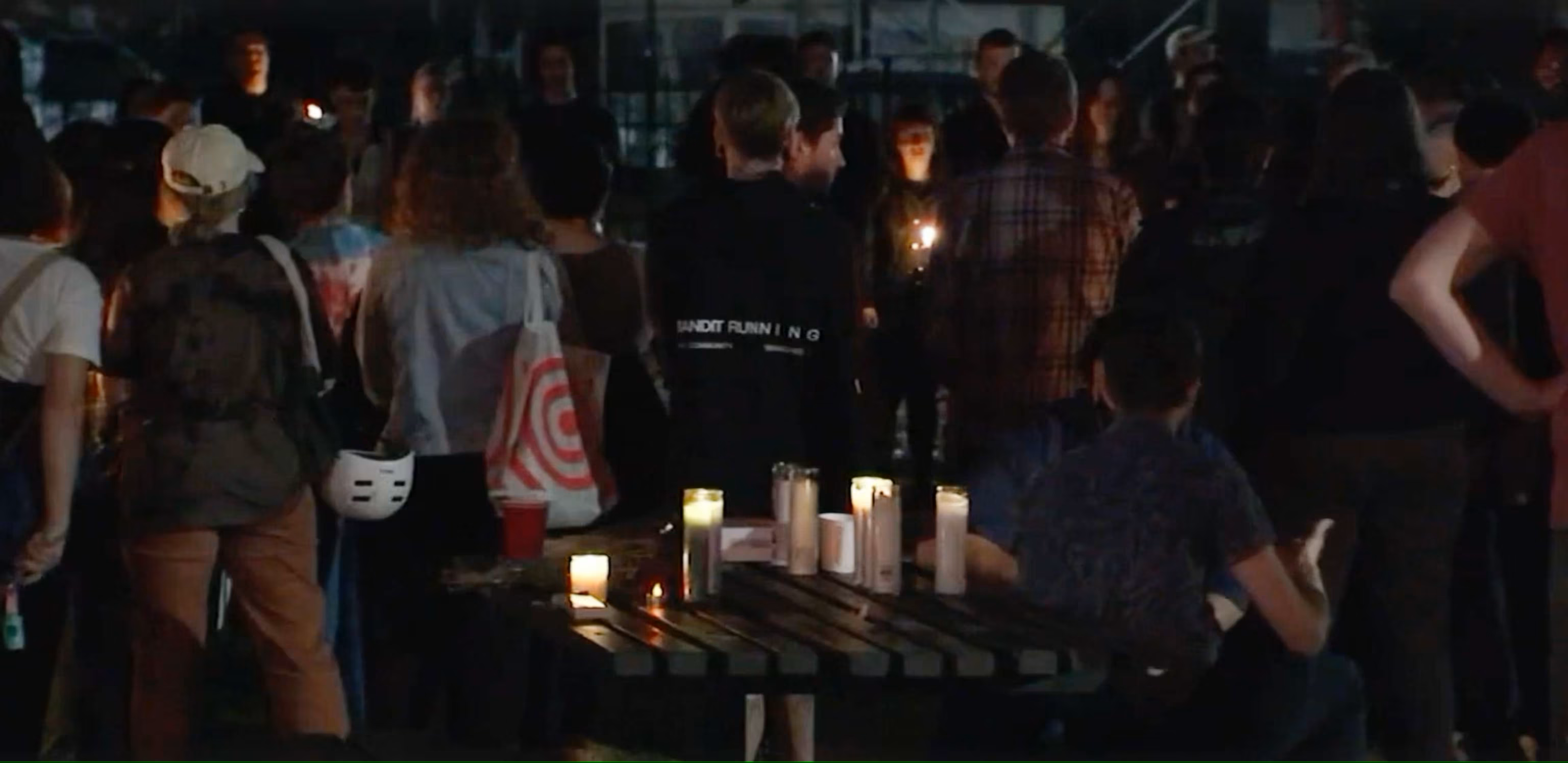 A vigil was held in honour of Ryan Carson’s passing that evening