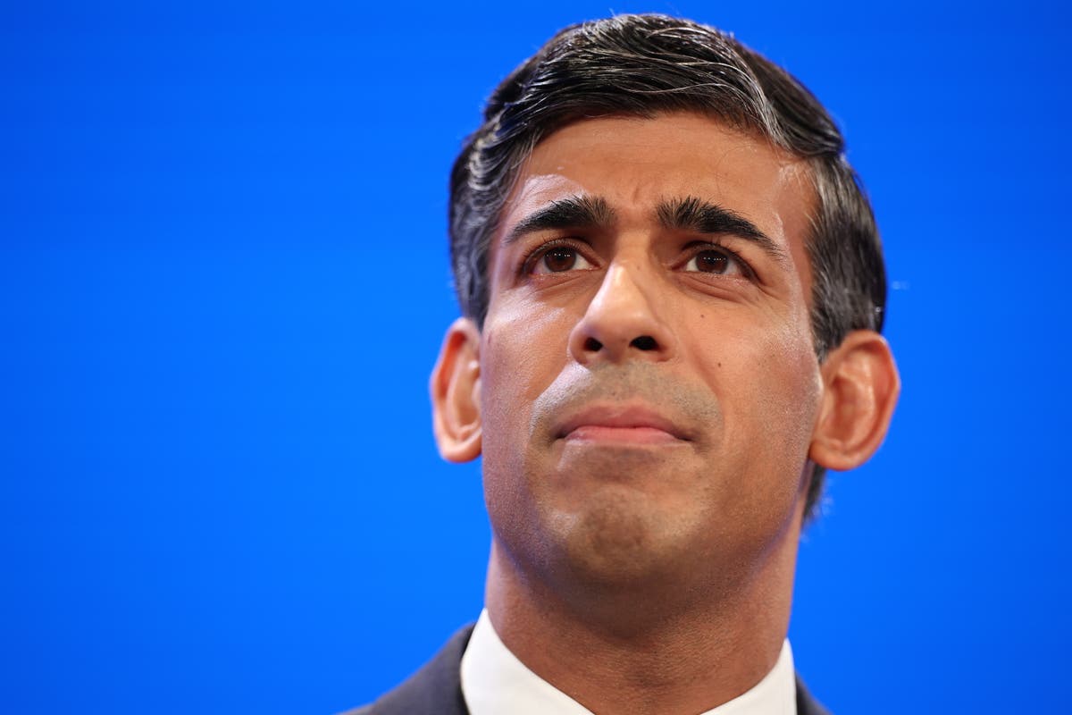 Key takeaways from Rishi Sunak’s Tory conference speech - from smoking ban to A-levels axe