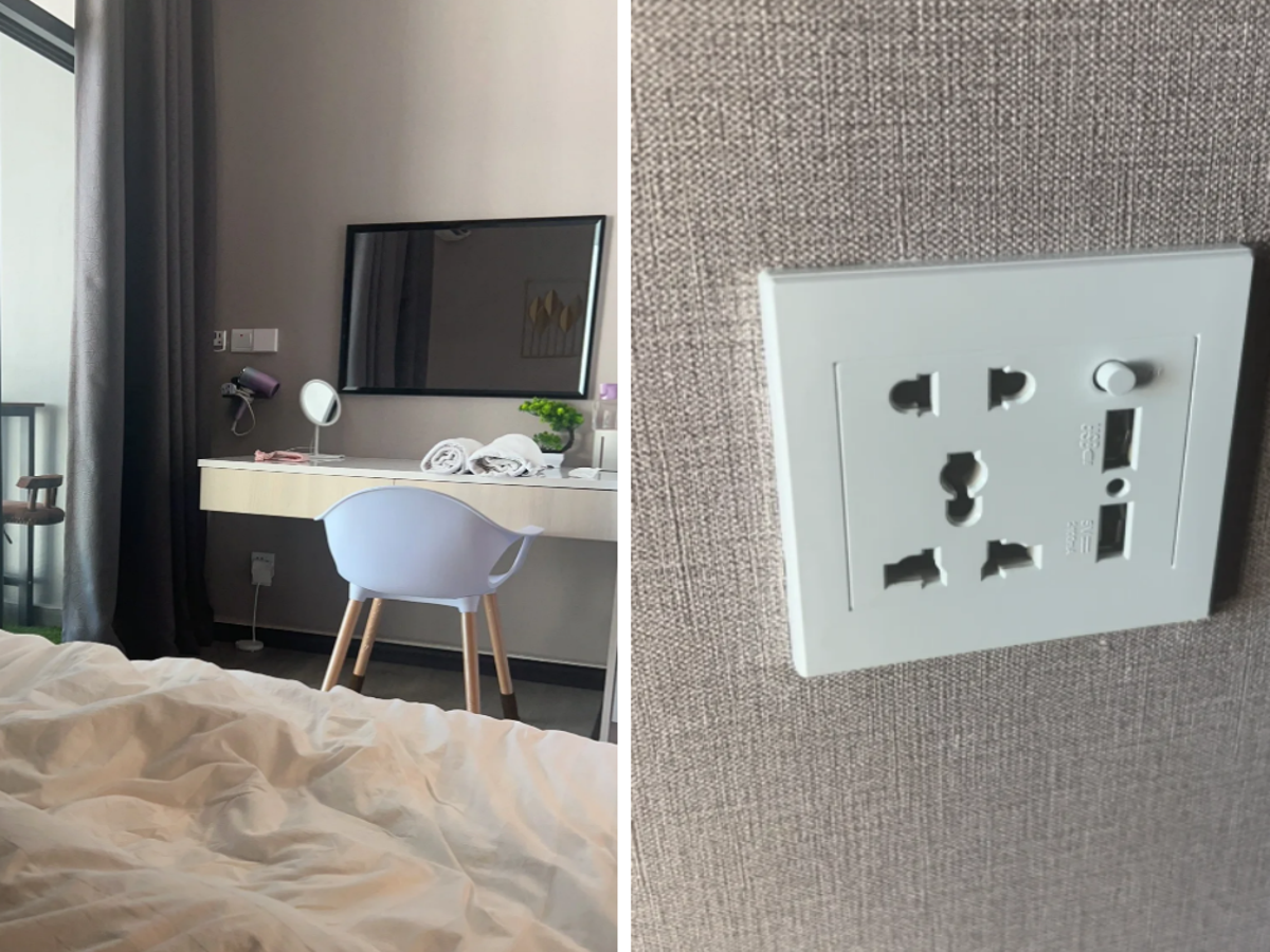 Chinese tourists find hidden camera in power socket of Airbnb room; Sabah  police investigating