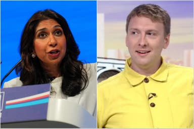 Joe Lycett writes hysterical letter to Suella Braverman after gay immigration comments
