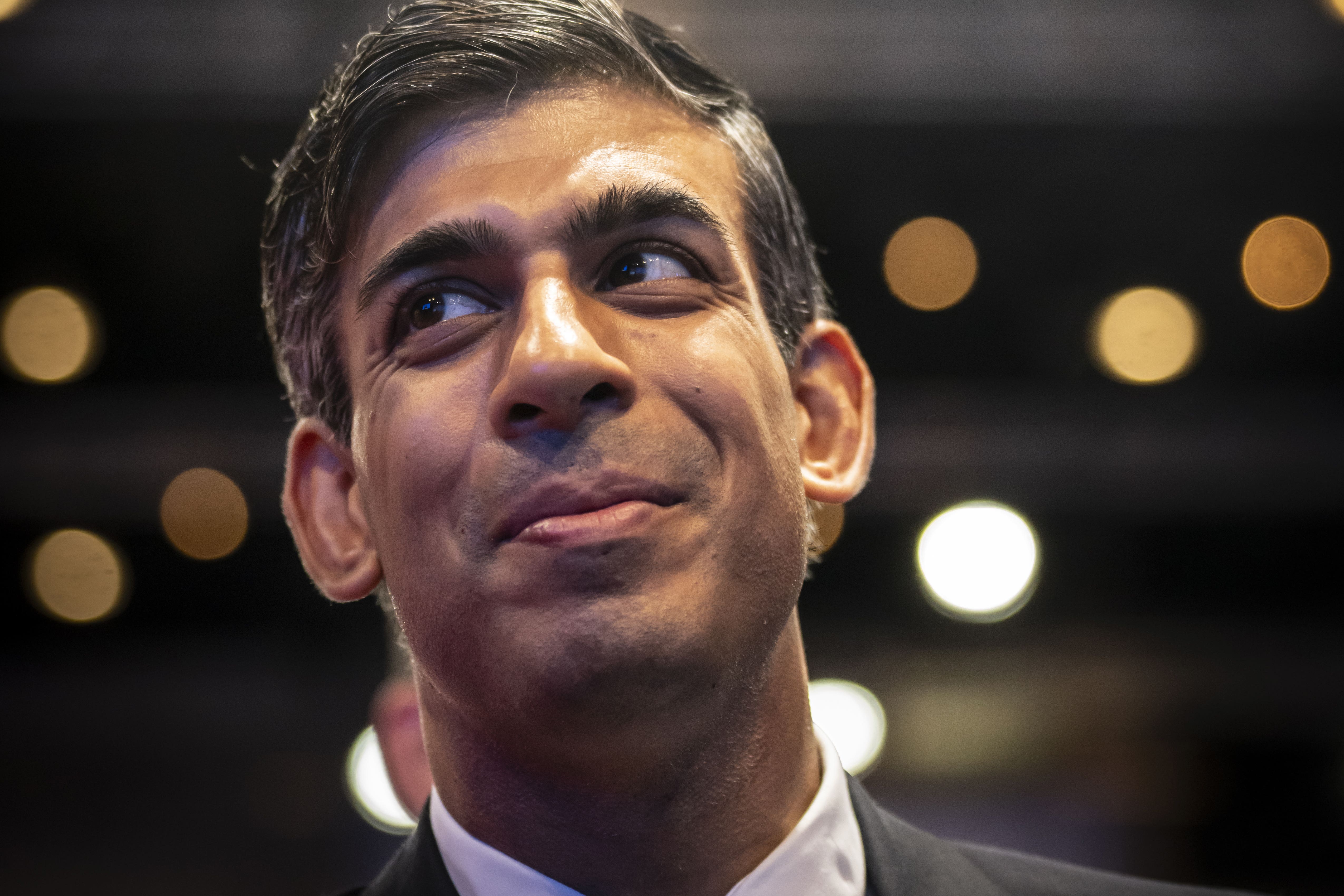 Rishi Sunak held his first Tory party conference as leader (Danny Lawson/PA)