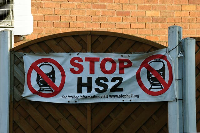 HS2 has been a controversial project (Rui Vieira/PA)