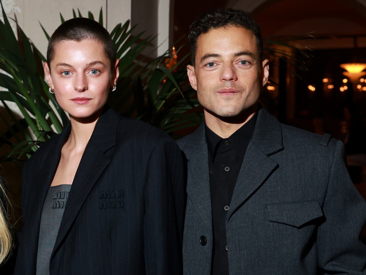Emma Corrin and Rami Malek debut their relationship at Paris Fashion ...