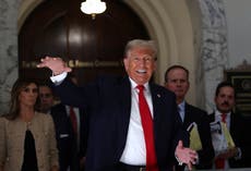 Trump fails to halt New York fraud trial - live