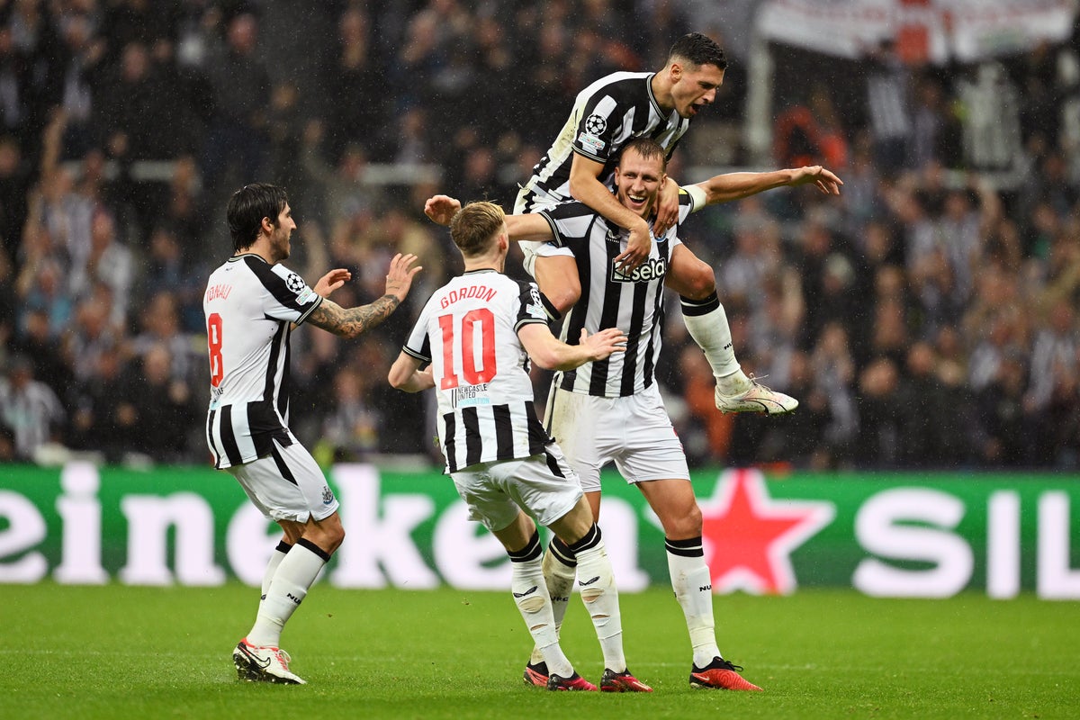 Newcastle’s local heroes stun PSG to twist a tale of geopolitical tension