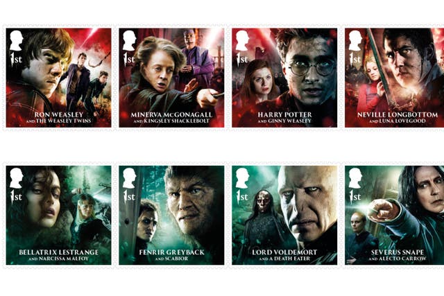 New Harry Potter stamps (Royal Mail/PA)
