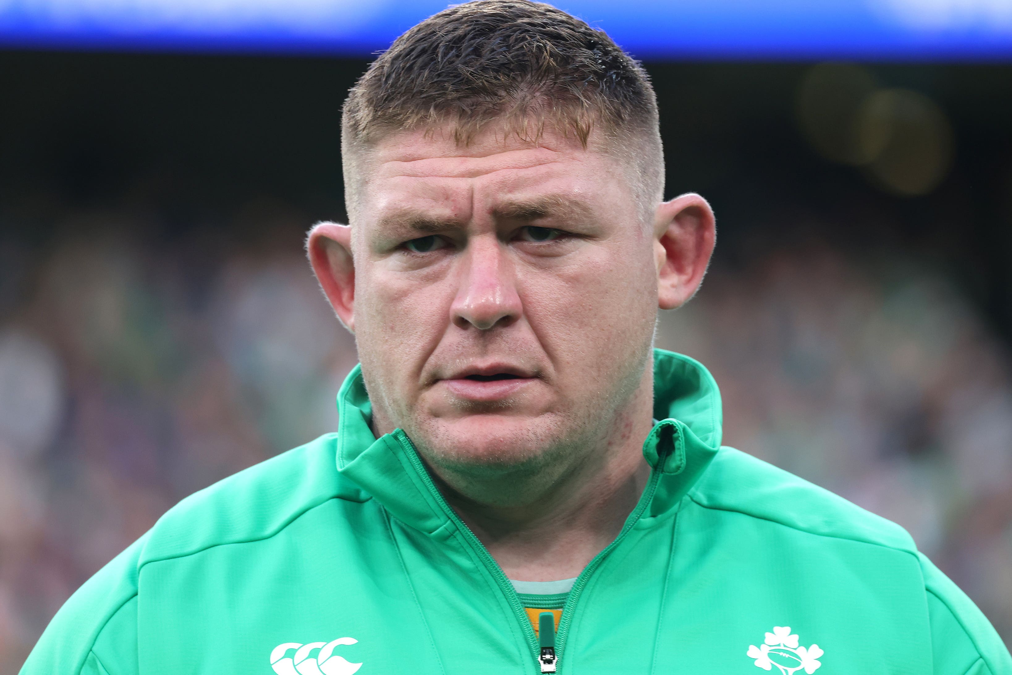 Ireland prop Tadhg Furlong is targeting progression to the World Cup quarter-finals (Damien Eagers/PA)