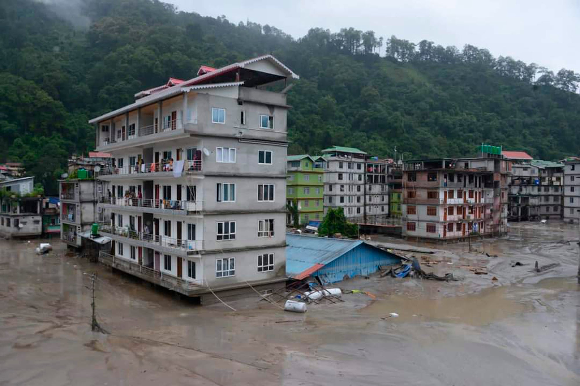 India Sikkim Floods