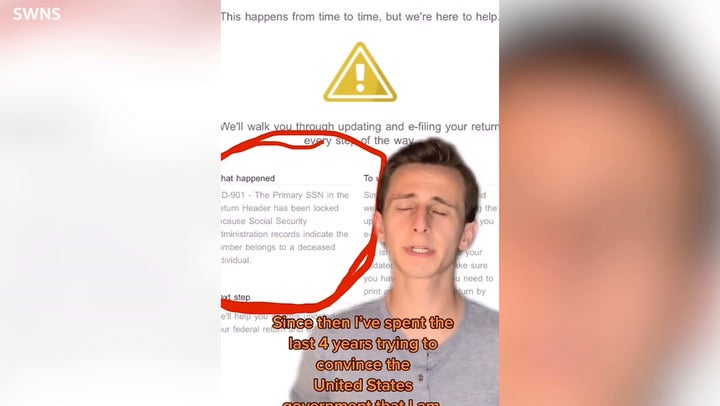 <p>‘I was legally dead for four years, which left me unable to vote, drive or claim tax returns’</p>