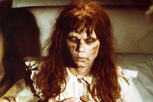 <p>Foul-mouthed, sore-ridden and yellow-eyed: the 13-year-old Linda Blair in ‘The Exorcist’ </p>