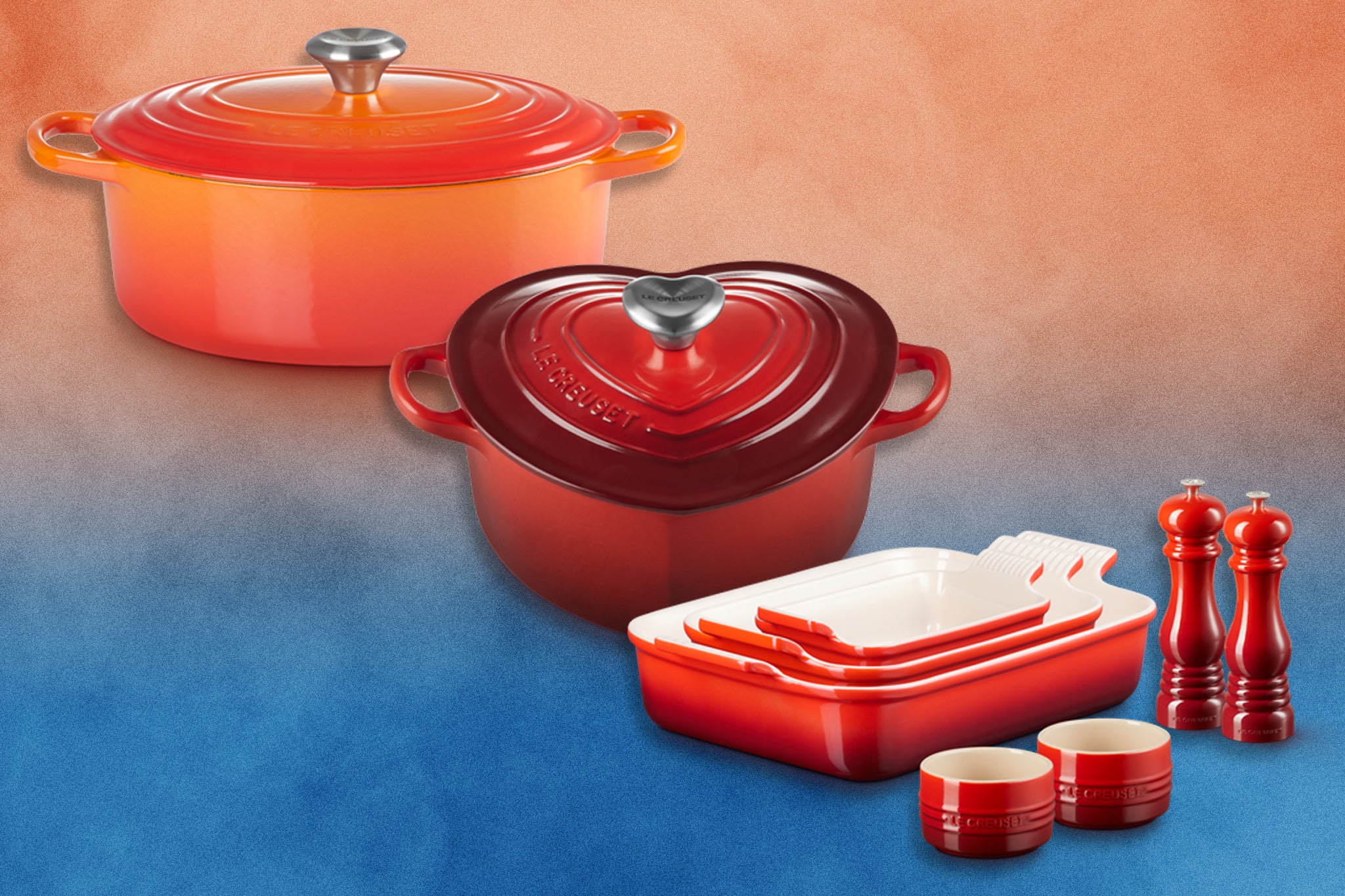 Orange appeal: Le Creuset has been going for nearly 100 years