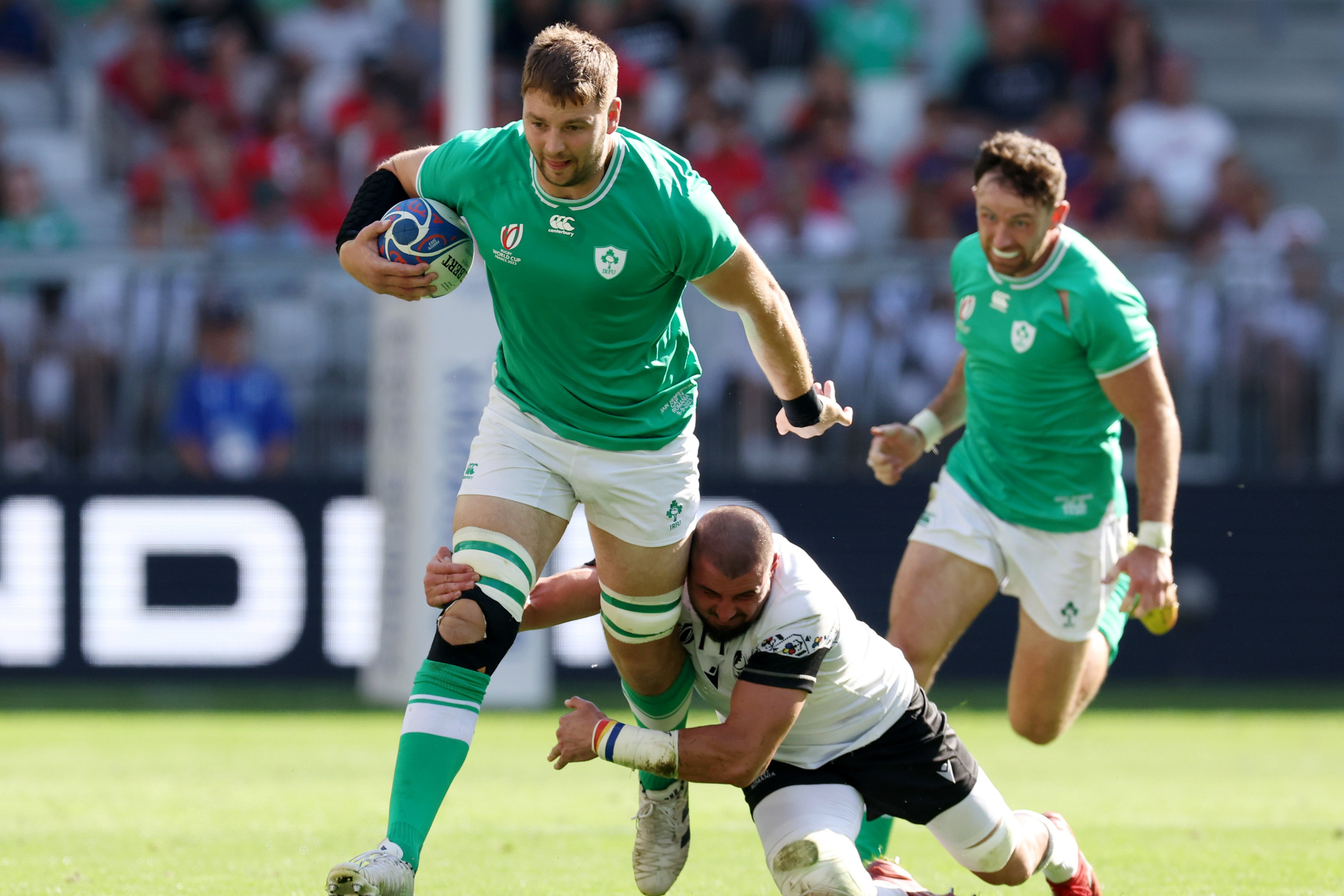 Iain Henderson comes into the side for his first start of the World Cup