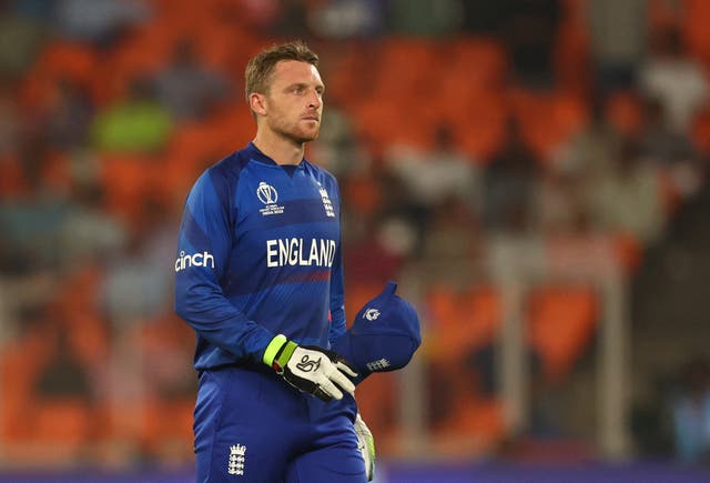 <p>Jos Buttler’s England suffered a nine-wicket defeat at the hands of New Zealand</p>