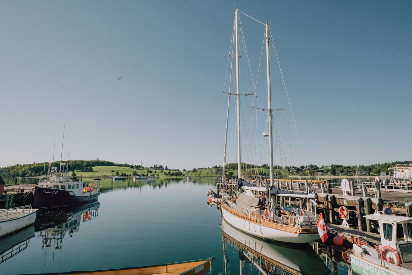 Take a wander round the atmospheric waterfront – lined with tall ships, craft shops, galleries and restaurants