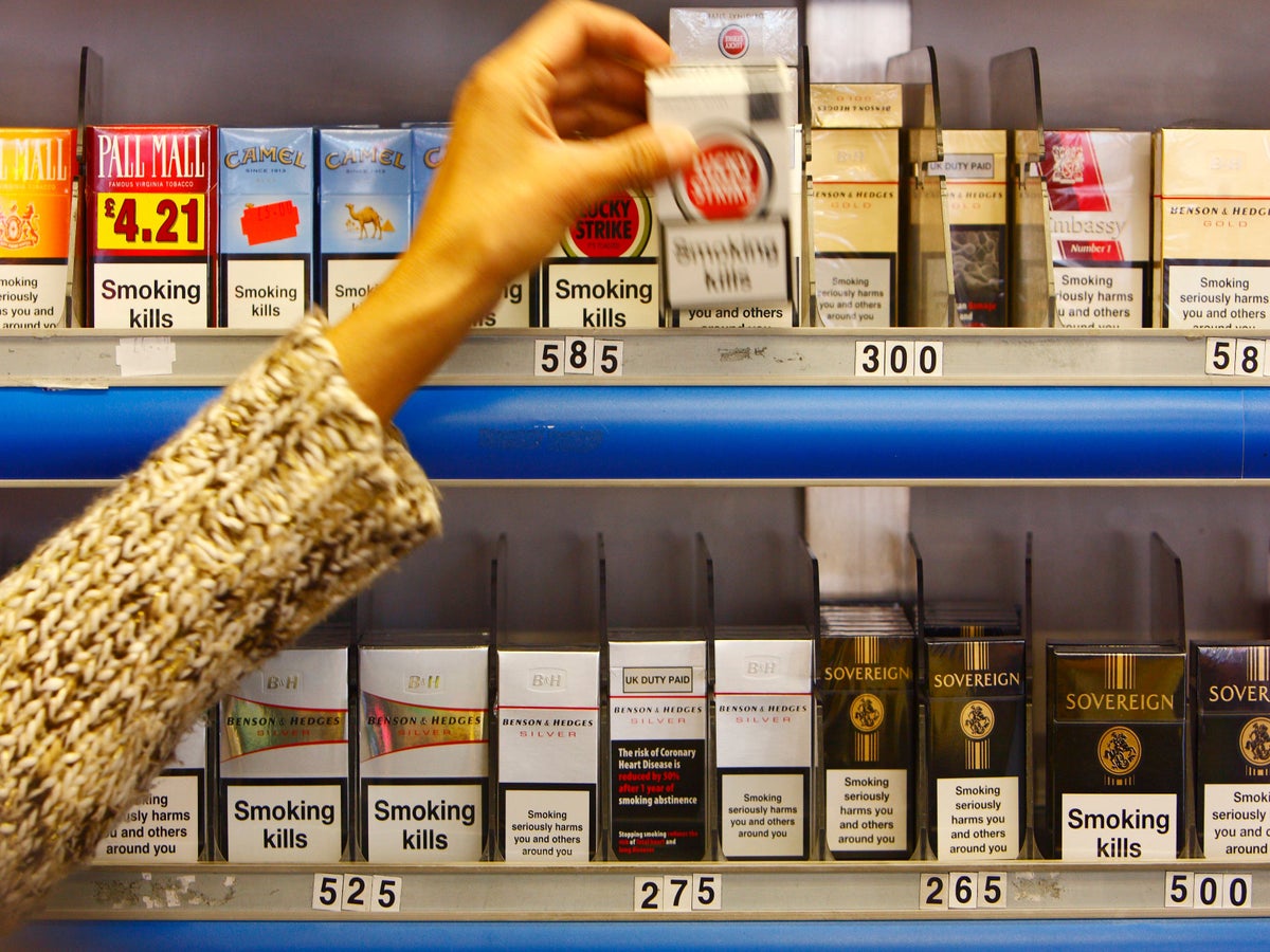 tax free cigarettes uk Retailers warn of 'potential pressures' from enforcing smoking ban