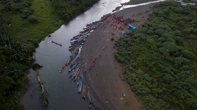 APTOPIX Panama Migrants