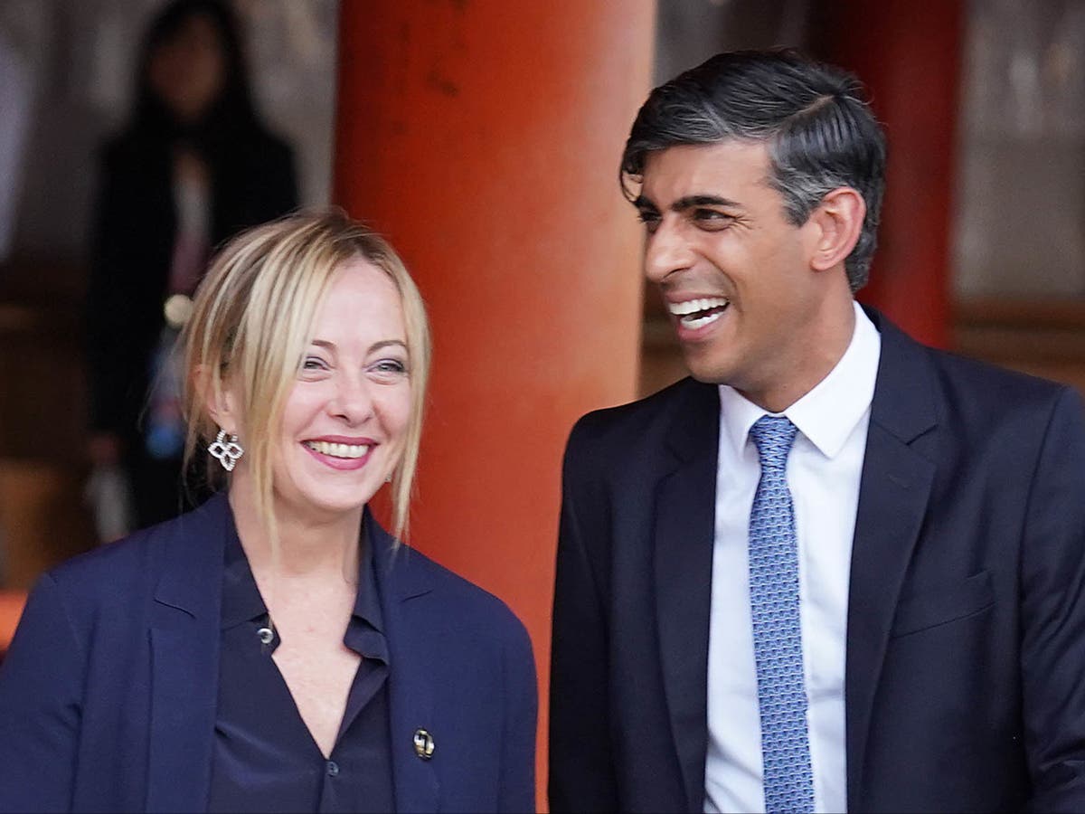 Sunak joins far-right Italian PM in letter demanding tougher EU action on illegal migrants