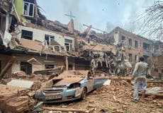 Ukraine-Russia war – live: Latest missile strike by Putin’s forces kills boy and his grandmother in Kharkiv