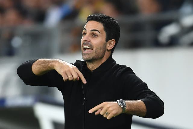 <p>Mikel Arteta will face a tactical problem ahead of Man City’s visit to Arsenal</p>