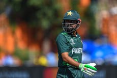 Pakistan vs Netherlands LIVE: Latest score as Dutch bowlers claim Azam, Rizwan and Shakeel in batting collapse