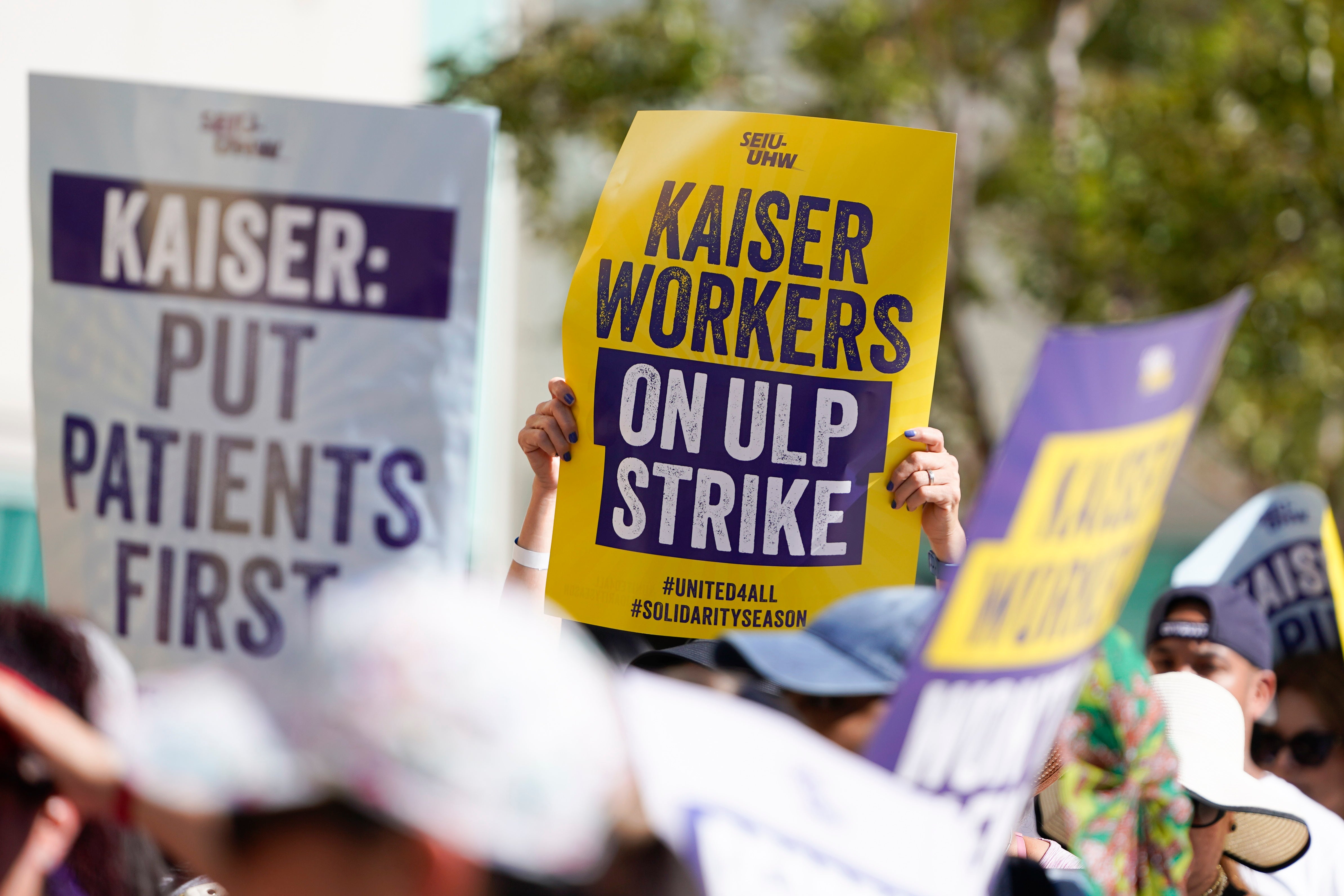 kaiser permanente union strike