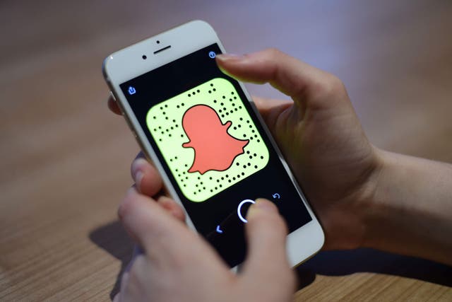 A Snap spokeswoman said the company is ‘closely reviewing’ the ICO’s provisional decision (Kirsty O’Connor/PA)