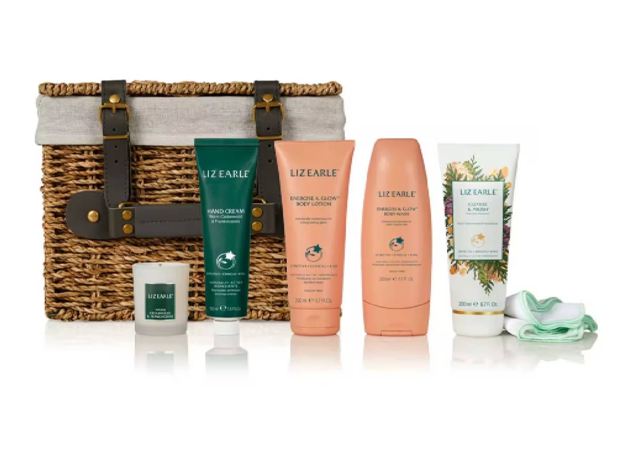 Liz Earle all is radiant top-to-toe routine hamper