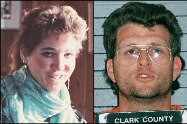 <p>Suzanne Kjellenberg and her killer, Keith Jesperson</p>