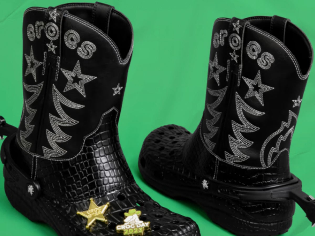 Crocs Announces The Launch Of New Cowboy Boots To Mixed Reactions ...
