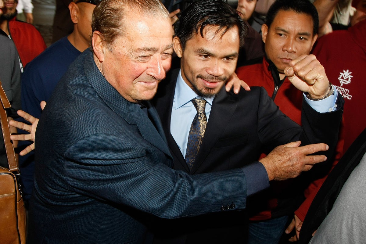 Bob Arum ‘really concerned’ for Manny Pacquiao as boxing legend returns at 46