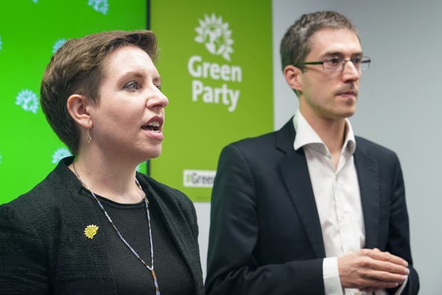 <p>Carla Denyer and Adrian Ramsay, co-leaders of the Green Party</p>