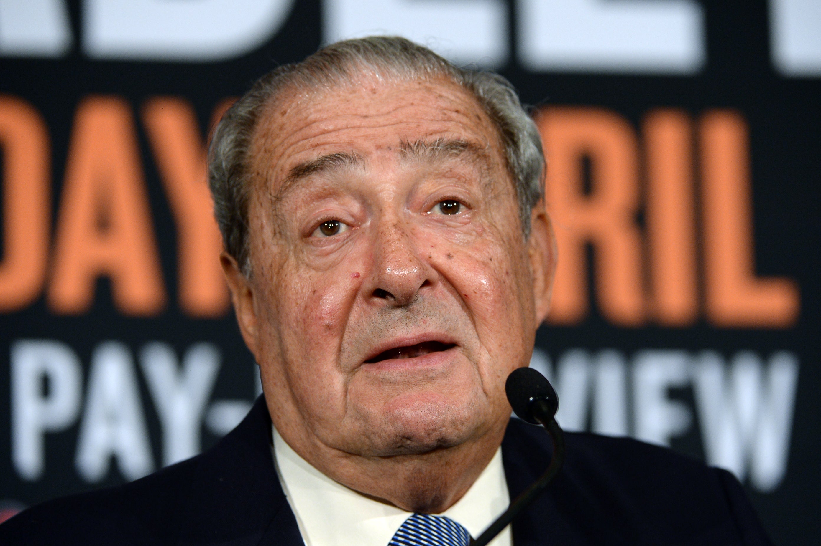 Boxing promoter Bob Arum in Beverly Hills, California, in January 2016