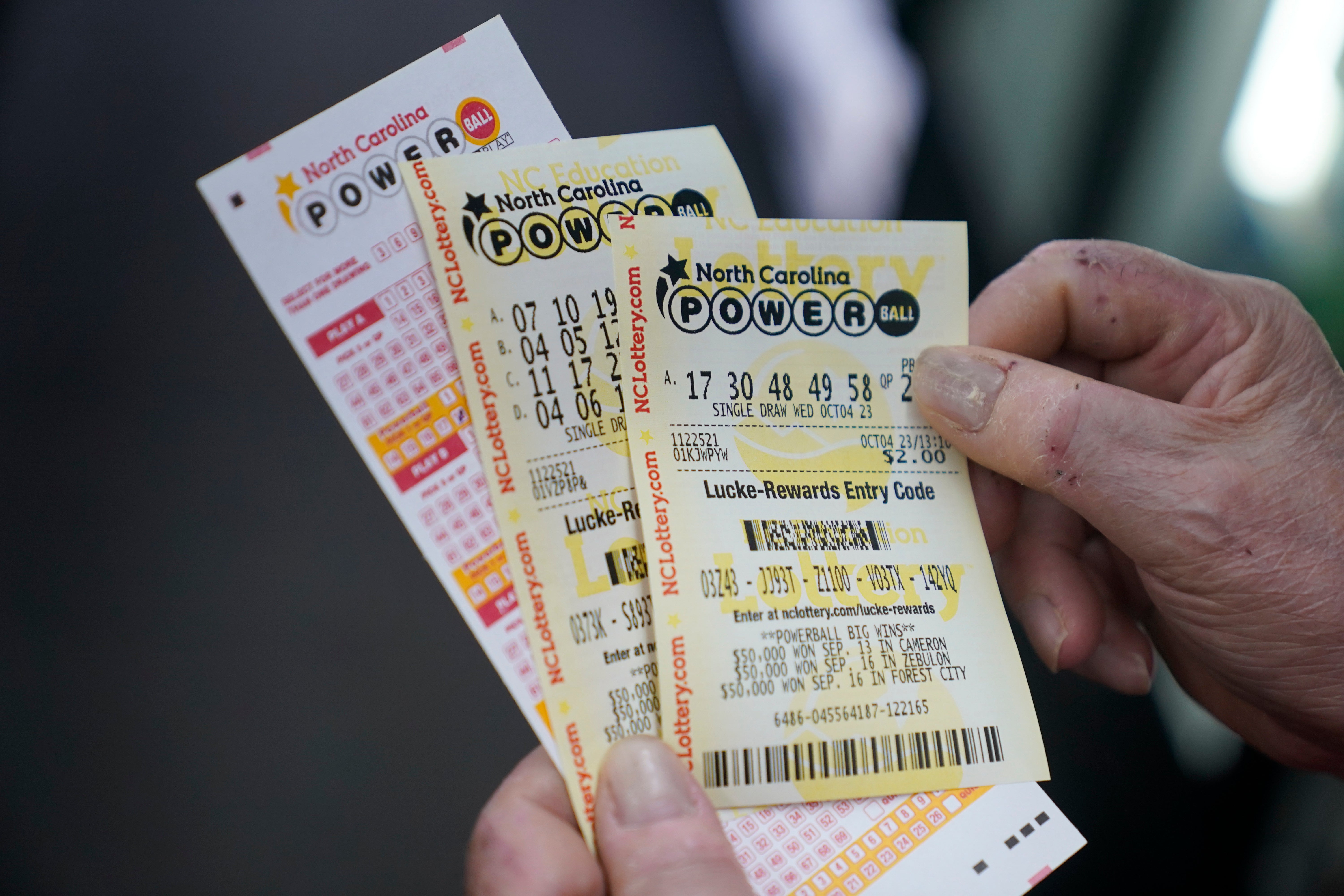 Wednesday powerball deals lotto numbers