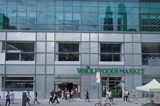 <p>The attack took place in a Manhattan Whole Foods on 6th Avenue before the suspect fled into the subway to strike another victim</p>