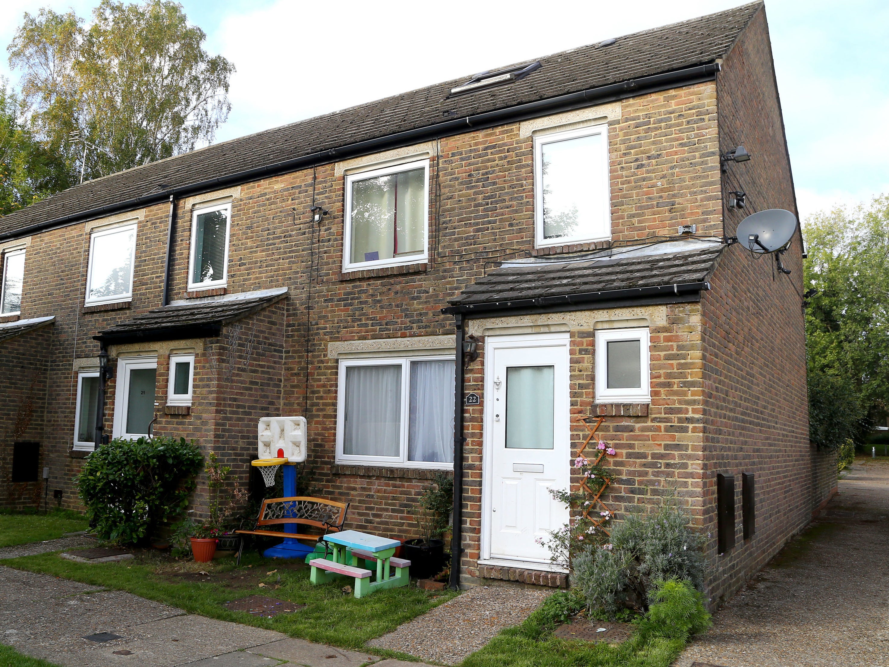 The home of the missing mum shared with Lacomba in New Ash Green, Kent