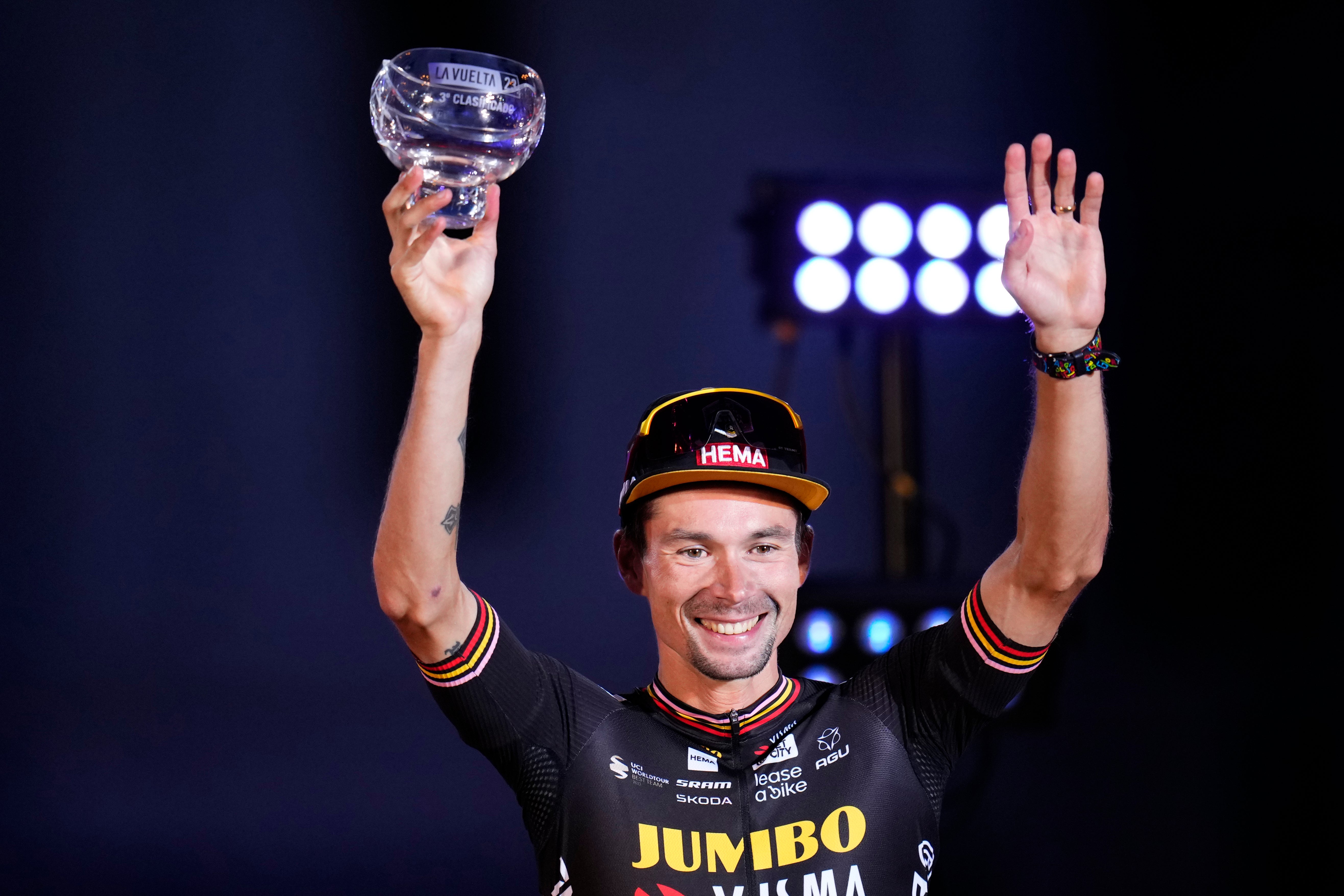 Primoz Roglic will be encouraged by a win at the Criterium du Dauphine