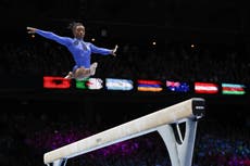 Simone Biles wins 6th all-around title at worlds to become most decorated gymnast in history