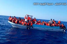 Lebanese army rescues over 100 migrants whose boat ran into trouble in the Mediterranean