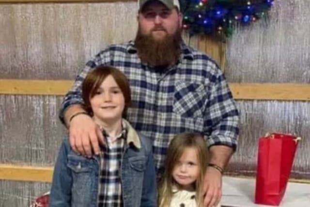<p>Teutopolis father Kenneth Bryan, 34, and his children Rosie, 7, and Walker, 10, were killed after exposure to anyhydrous ammonia following the tanker crash, according to a preliminary coroner’s report</p>