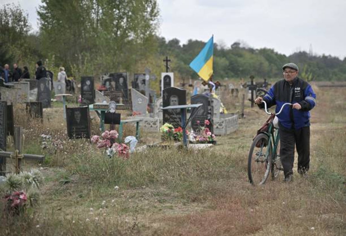 Ukraine village reels after deadly missile strike: ‘Everything was burning’