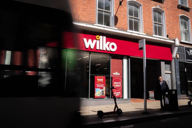 Wilko has been shutting stores over recent weeks (James Manning/PA)
